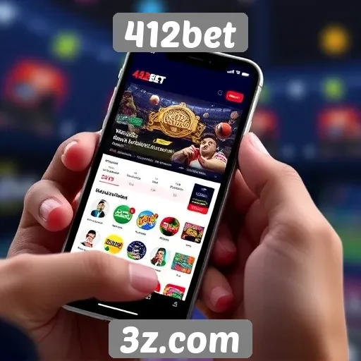 Experiência do usuário no 412bet em dispositivos móveis